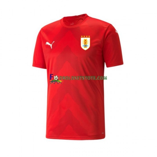 Uruguay Trøje Målmand Hjemmebane World Cup 2022 Kort ærmer ,Mænd Uruguay Trøje Målmand Hjemmebane World Cup 2022 Kort ærmer ,Mænd