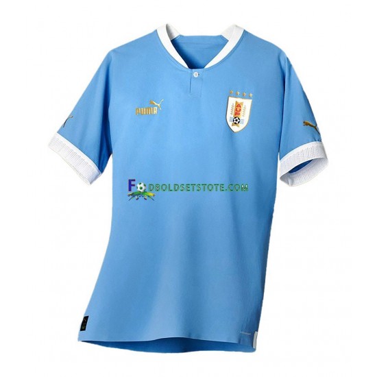 Uruguay Trøje Hjemmebane World Cup 2022 Kort ærmer ,Mænd Uruguay Trøje Hjemmebane World Cup 2022 Kort ærmer ,Mænd