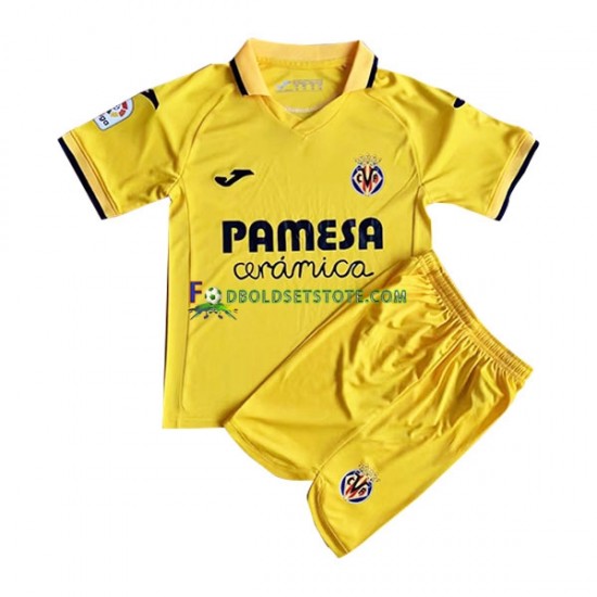 2022-2023 Villarreal CF Trøje Hjemmebane Kort ærmer ,Børn Fodboldsæt