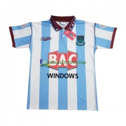 West Ham United Trøje Retro Udebane 1991-1992 Kort ærmer ,Mænd