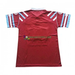 West Ham United Trøje Retro Hjemmebane 1991-1992 Kort ærmer ,Mænd