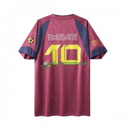 West Ham United Trøje Iron Maiden Retro Udebane 2010 Kort ærmer ,Mænd