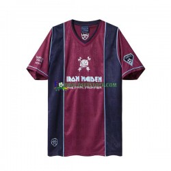West Ham United Trøje Iron Maiden Retro Udebane 2011 Kort ærmer ,Mænd